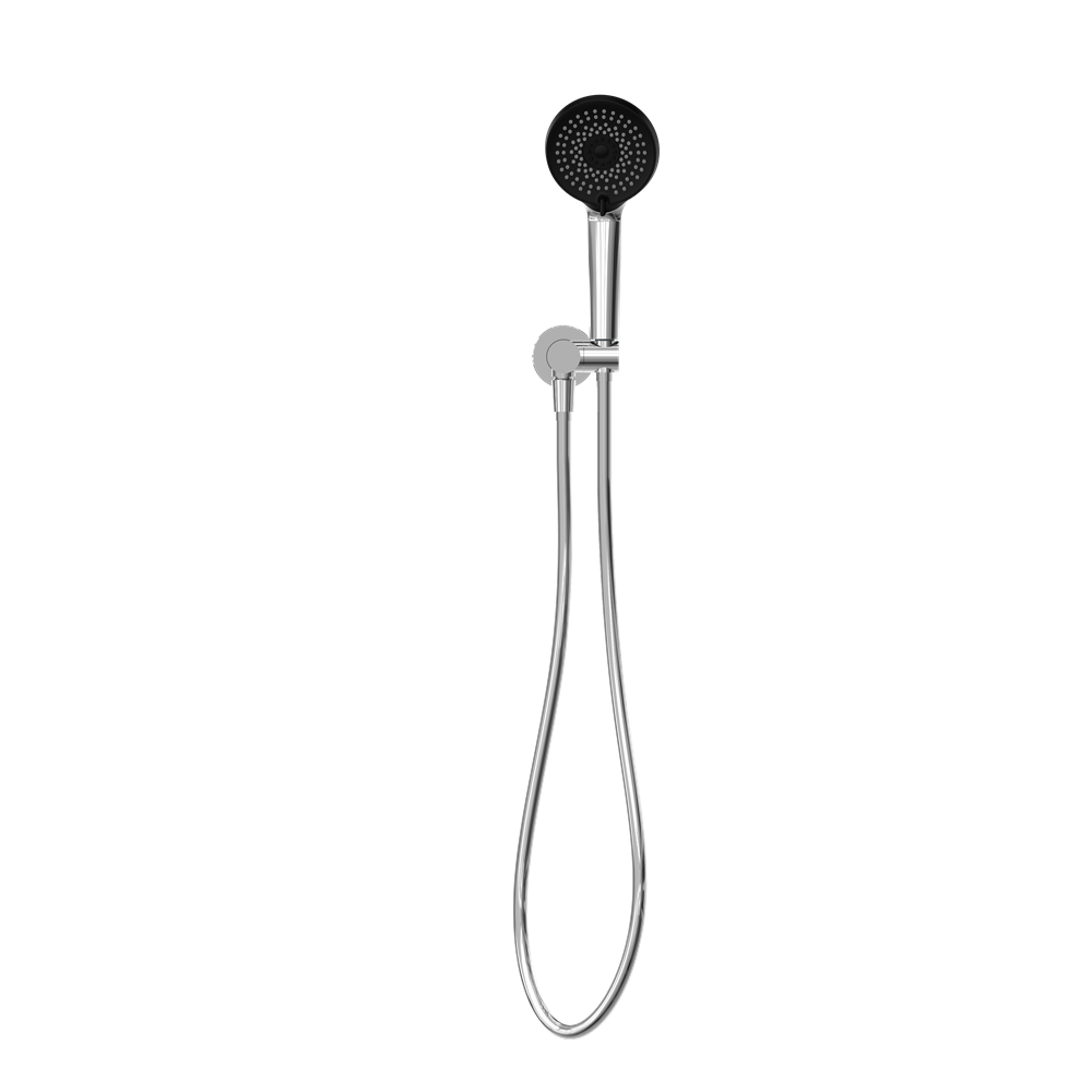 NERO PROJECT ROUND SHOWER ON BRACKET 110MM CHROME