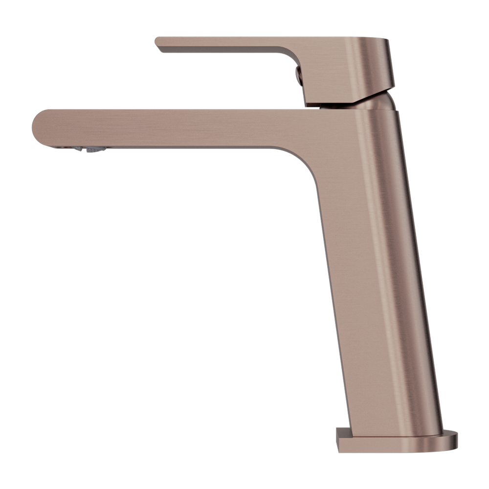 NERO BIANCA BASIN MIXER 169MM BRUSHED BRONZE