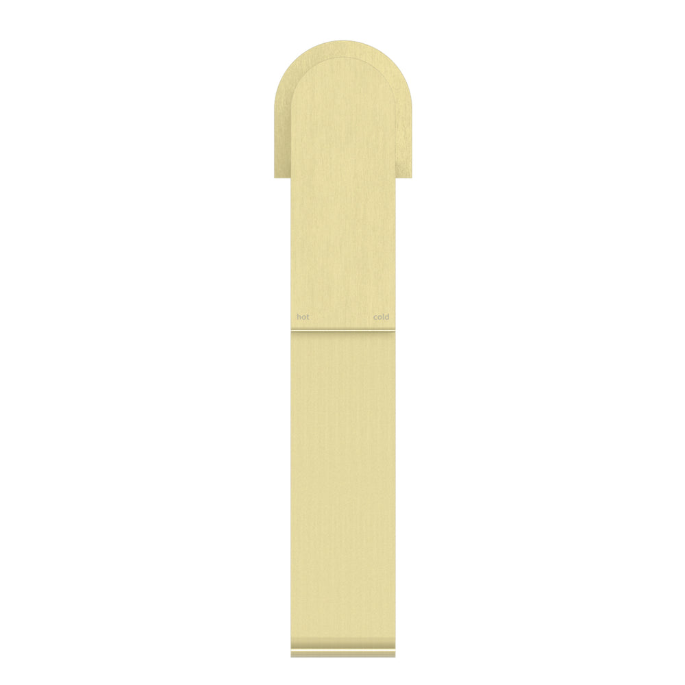 NERO BIANCA TALL BASIN MIXER 274MM BRUSHED GOLD