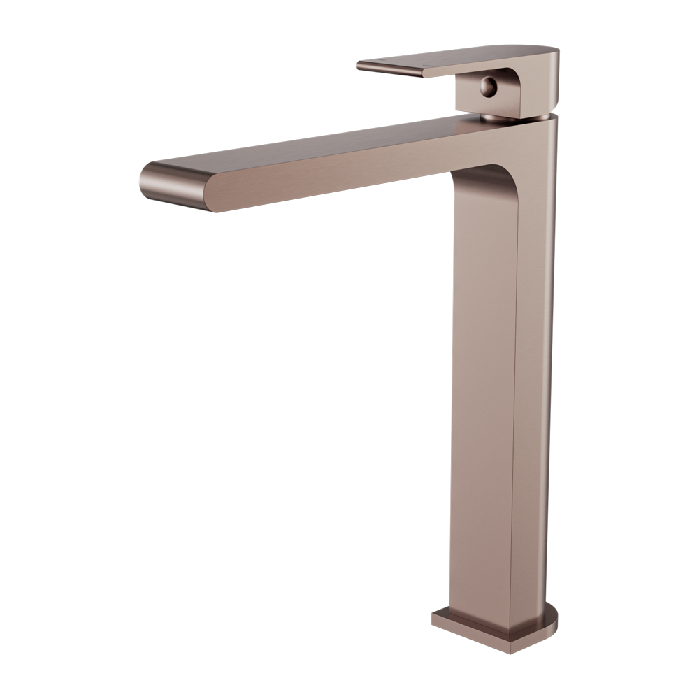 NERO BIANCA TALL BASIN MIXER 274MM BRUSHED BRONZE