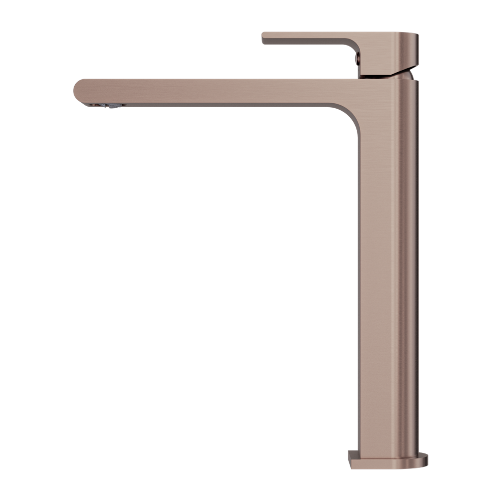 NERO BIANCA TALL BASIN MIXER 274MM BRUSHED BRONZE
