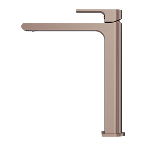 NERO BIANCA TALL BASIN MIXER 274MM BRUSHED BRONZE