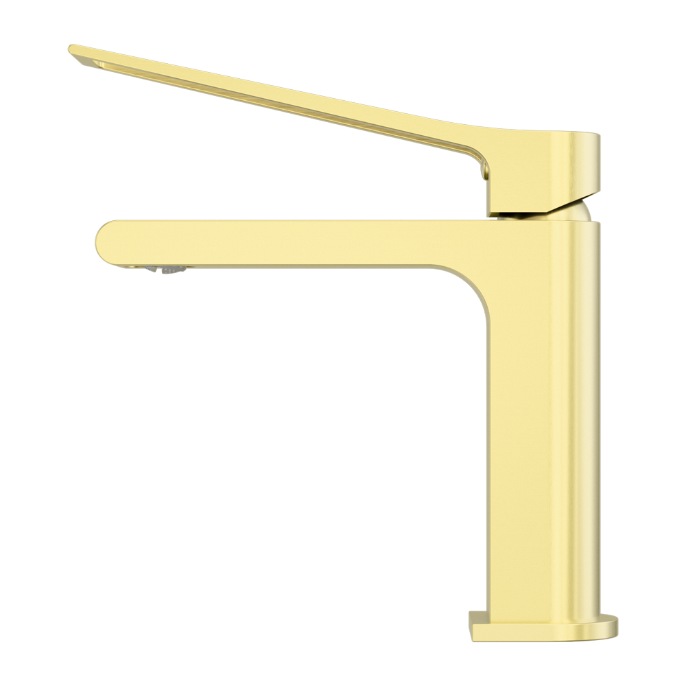 NERO BIANCA CARE BASIN MIXER 198MM BRUSHED GOLD