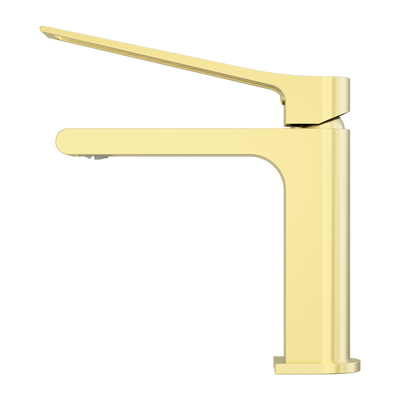 NERO BIANCA CARE BASIN MIXER 198MM BRUSHED GOLD