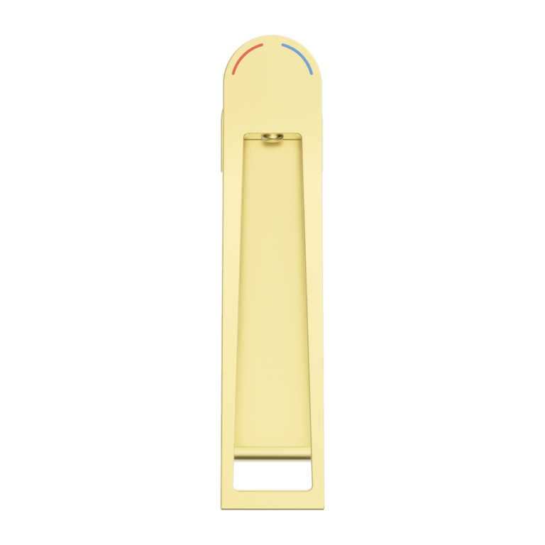 NERO BIANCA CARE BASIN MIXER 198MM BRUSHED GOLD