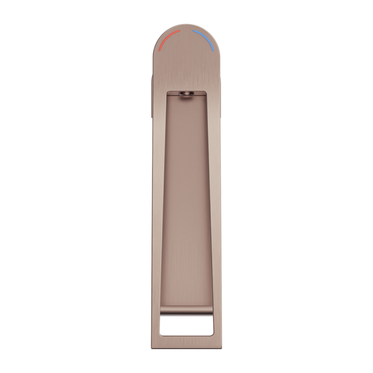 NERO BIANCA CARE BASIN MIXER 198MM BRUSHED BRONZE