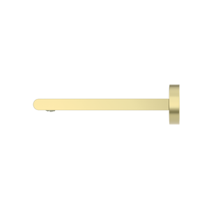 NERO BIANCA WALL BASIN/ BATH SPOUT 240MM BRUSHED GOLD