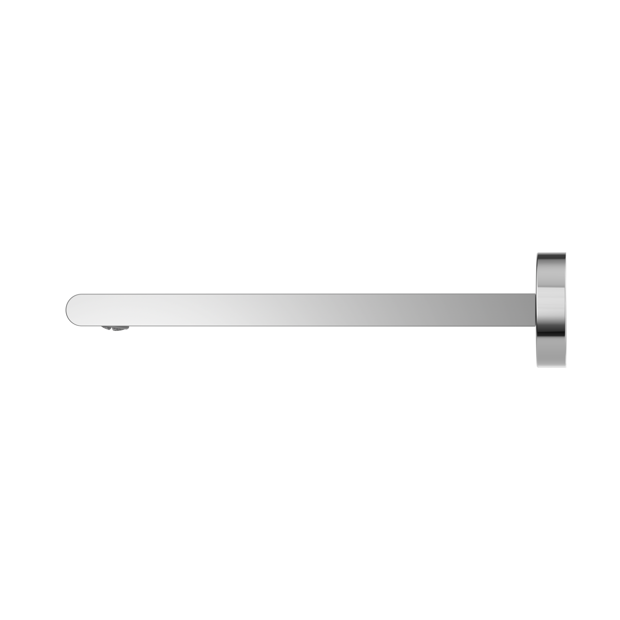 NERO BIANCA WALL BASIN/ BATH SPOUT 240MM CHROME