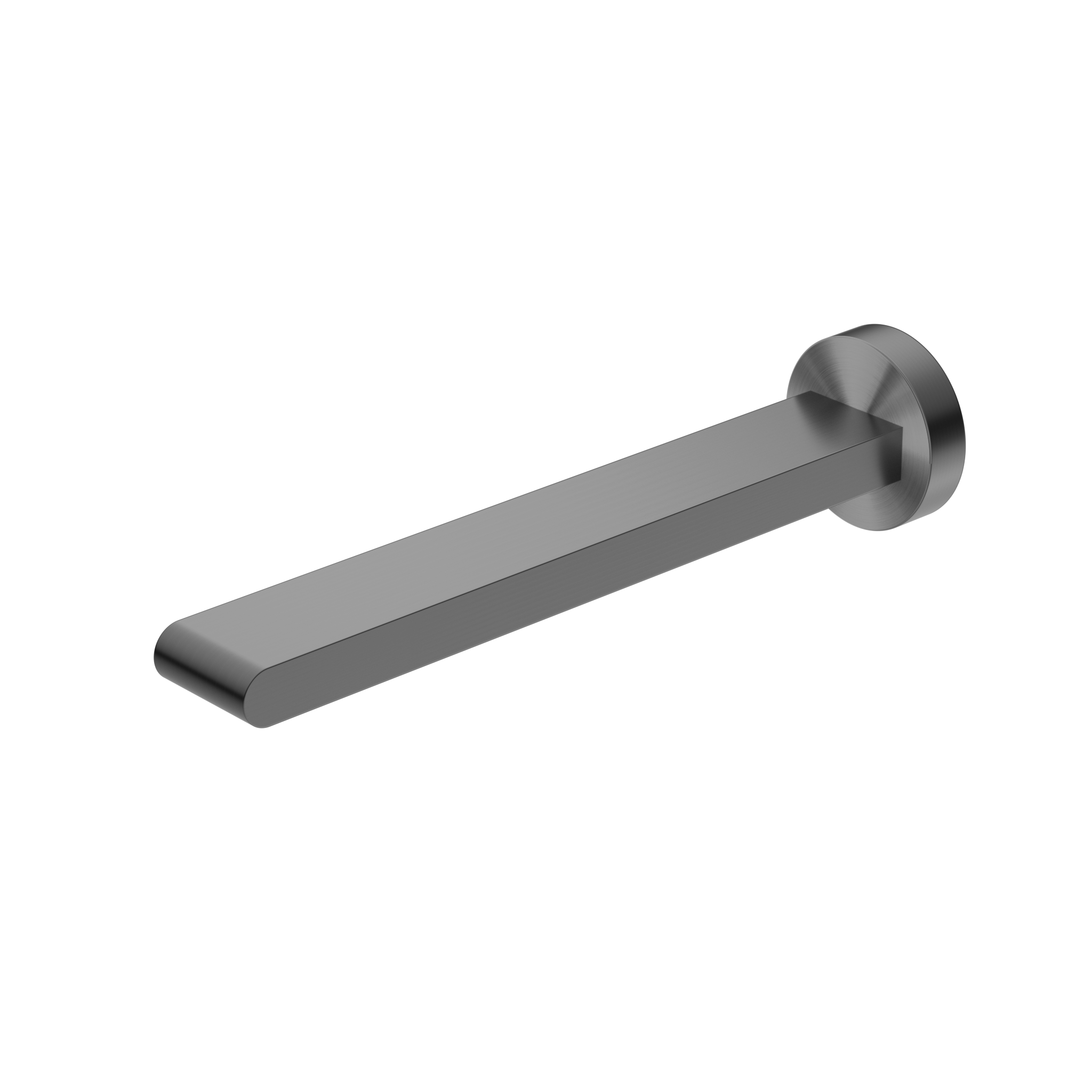 NERO BIANCA WALL BASIN/ BATH SPOUT 240MM GUN METAL