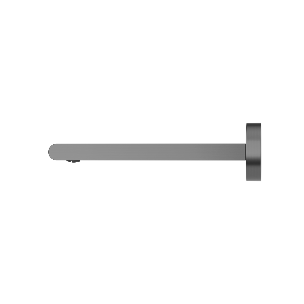 NERO BIANCA WALL BASIN/ BATH SPOUT 240MM GUN METAL