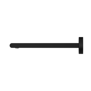 NERO BIANCA WALL BASIN/ BATH SPOUT 240MM MATTE BLACK