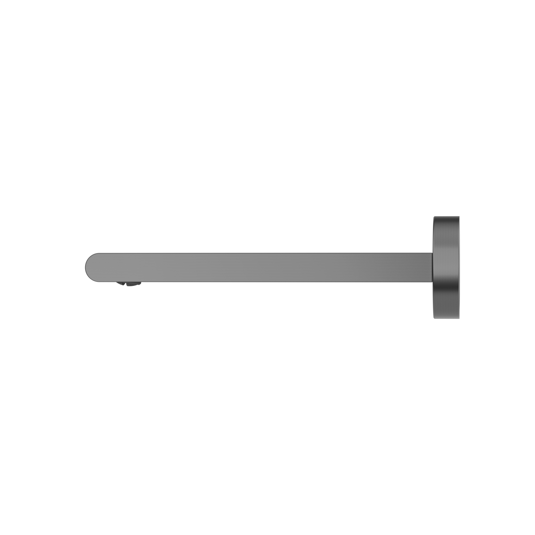 NERO BIANCA WALL BASIN/ BATH SPOUT 197MM GUN METAL
