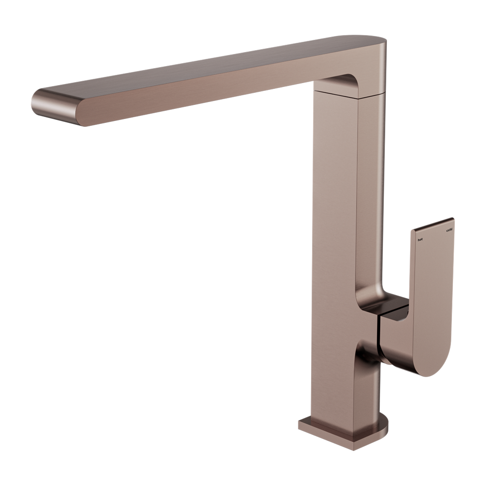 NERO BIANCA KITCHEN MIXER 263MM BRUSHED BRONZE