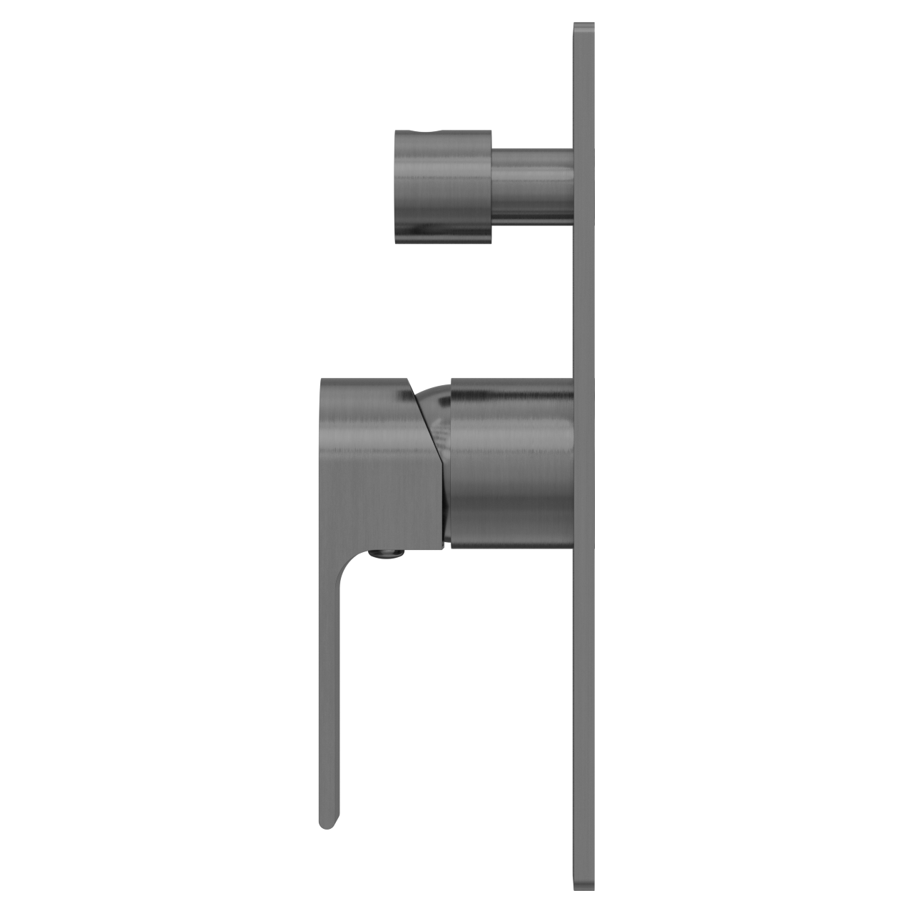 NERO BIANCA SHOWER MIXER DIVERTER GUN METAL