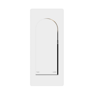 NERO BIANCA SHOWER MIXER 150MM CHROME
