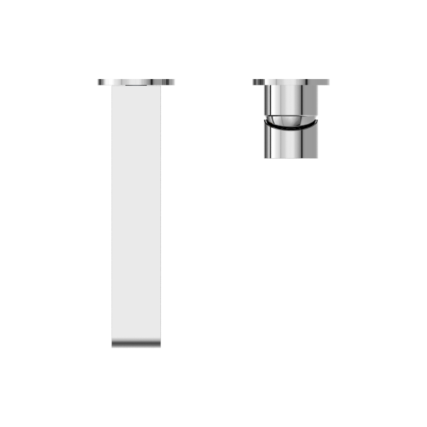 NERO BIANCA WALL BASIN/ BATH MIXER SEPARATE BACK PLATE CHROME (AVAILABLE IN 187MM AND 230MM)