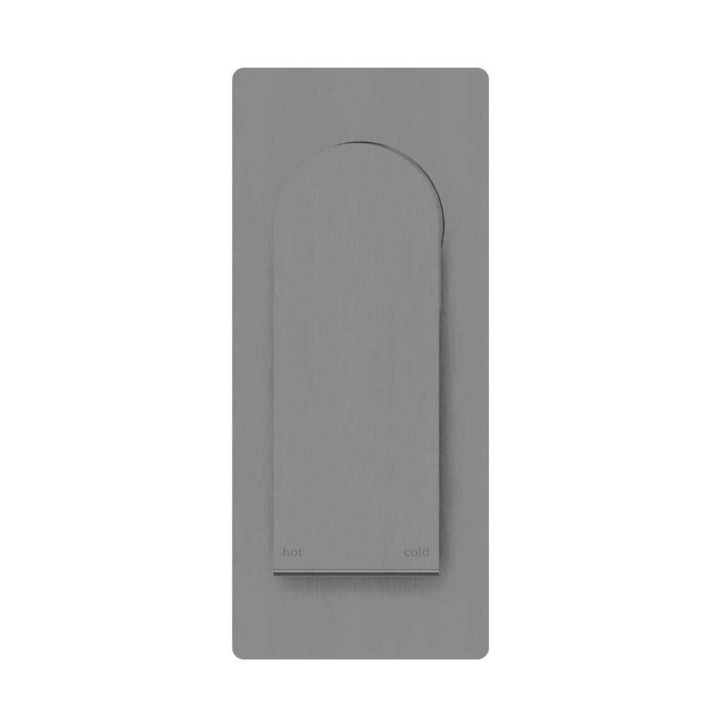 NERO BIANCA SHOWER MIXER 150MM GUN METAL
