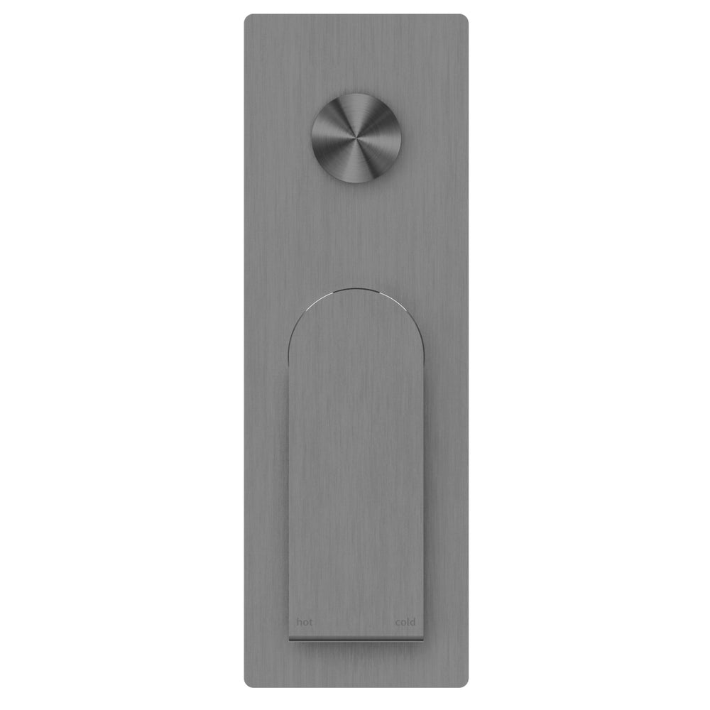 NERO BIANCA SHOWER MIXER DIVERTER GUN METAL