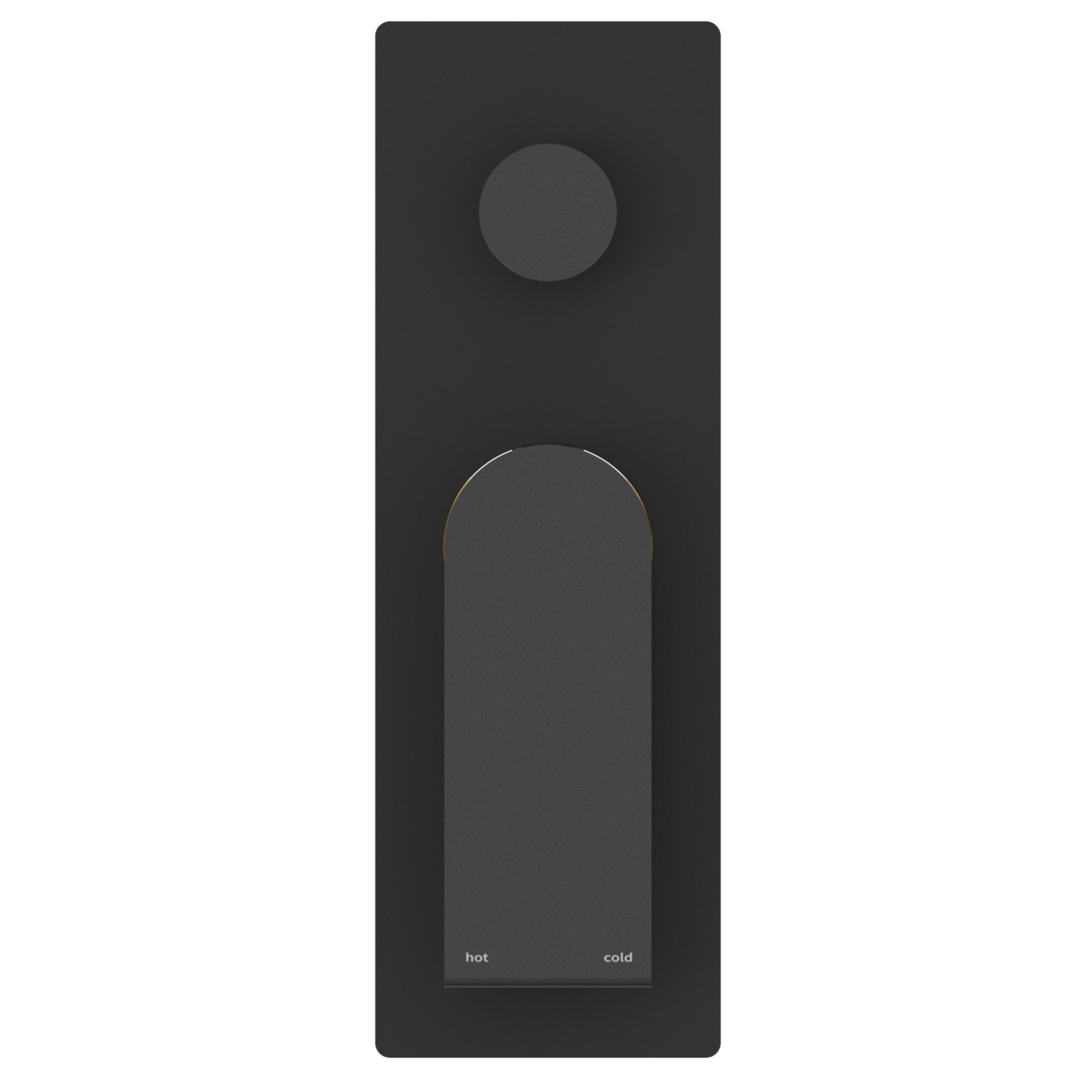 NERO BIANCA SHOWER MIXER DIVERTER MATTE BLACK