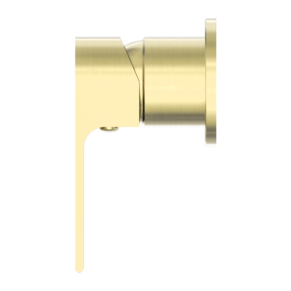 NERO BIANCA SHOWER MIXER PLATE BRUSHED GOLD