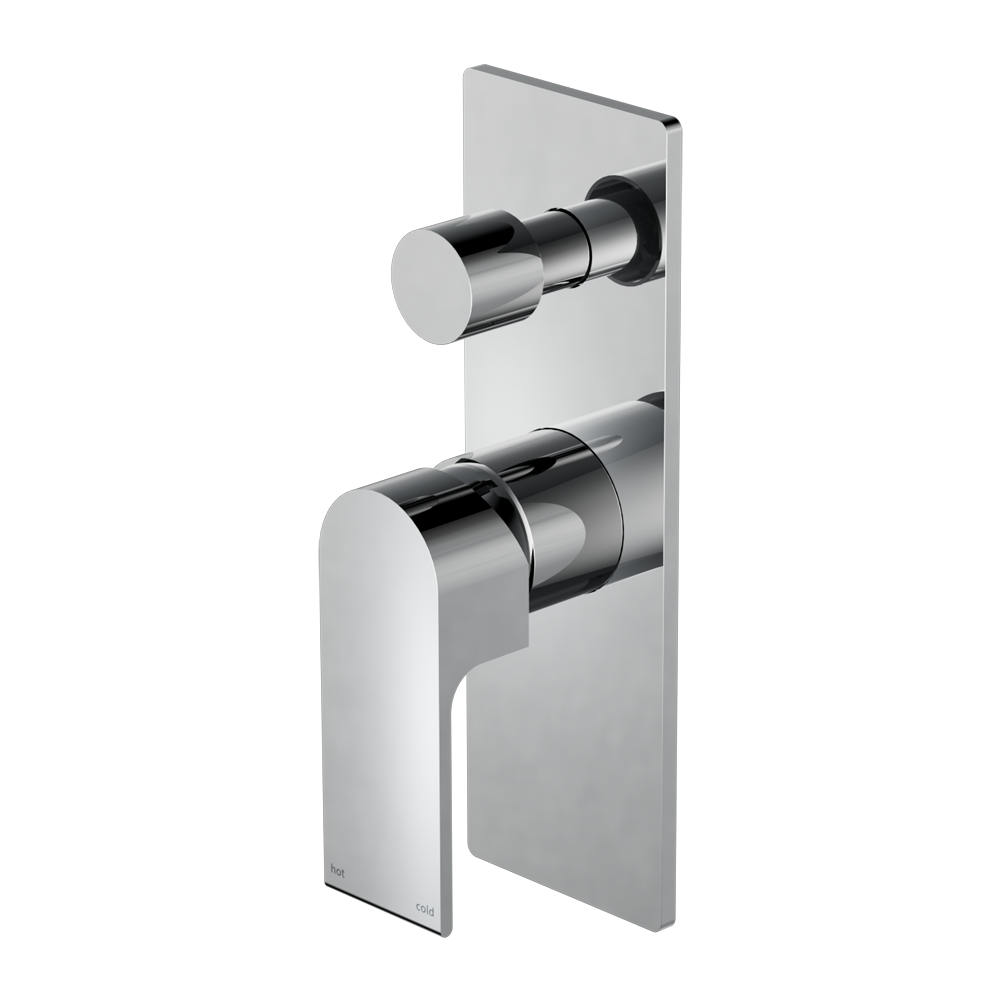 NERO BIANCA SHOWER MIXER DIVERTER CHROME