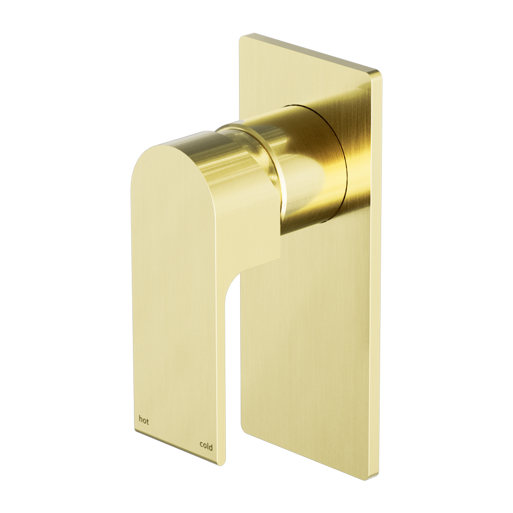 NERO BIANCA SHOWER MIXER 150MM BRUSHED GOLD