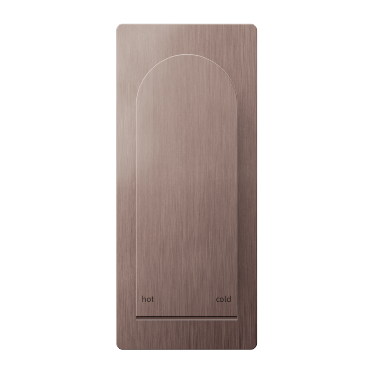 NERO BIANCA SHOWER MIXER 150MM BRUSHED BRONZE