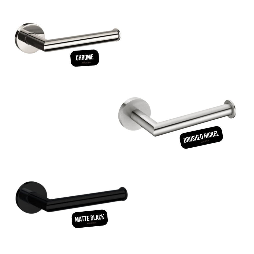 NERO DOLCE TOILET ROLL HOLDER BRUSHED NICKEL