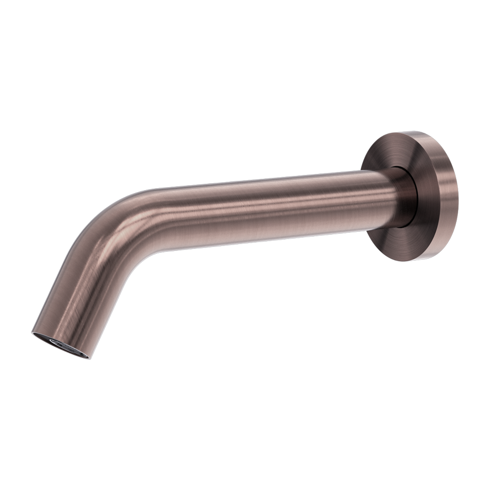 NERO MECCA WALL MOUNT SENSOR TAP 197MM BRUSHED BRONZE