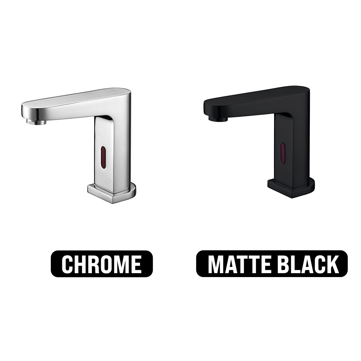 NERO BIANCA SENSOR TAP 140MM CHROME