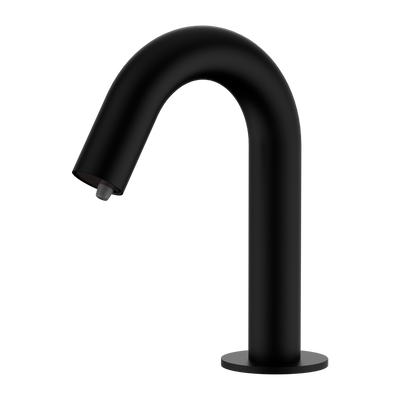 NERO MECCA HOB MOUNTED SENSOR SOAP DISPENSOR 144MM MATTE BLACK