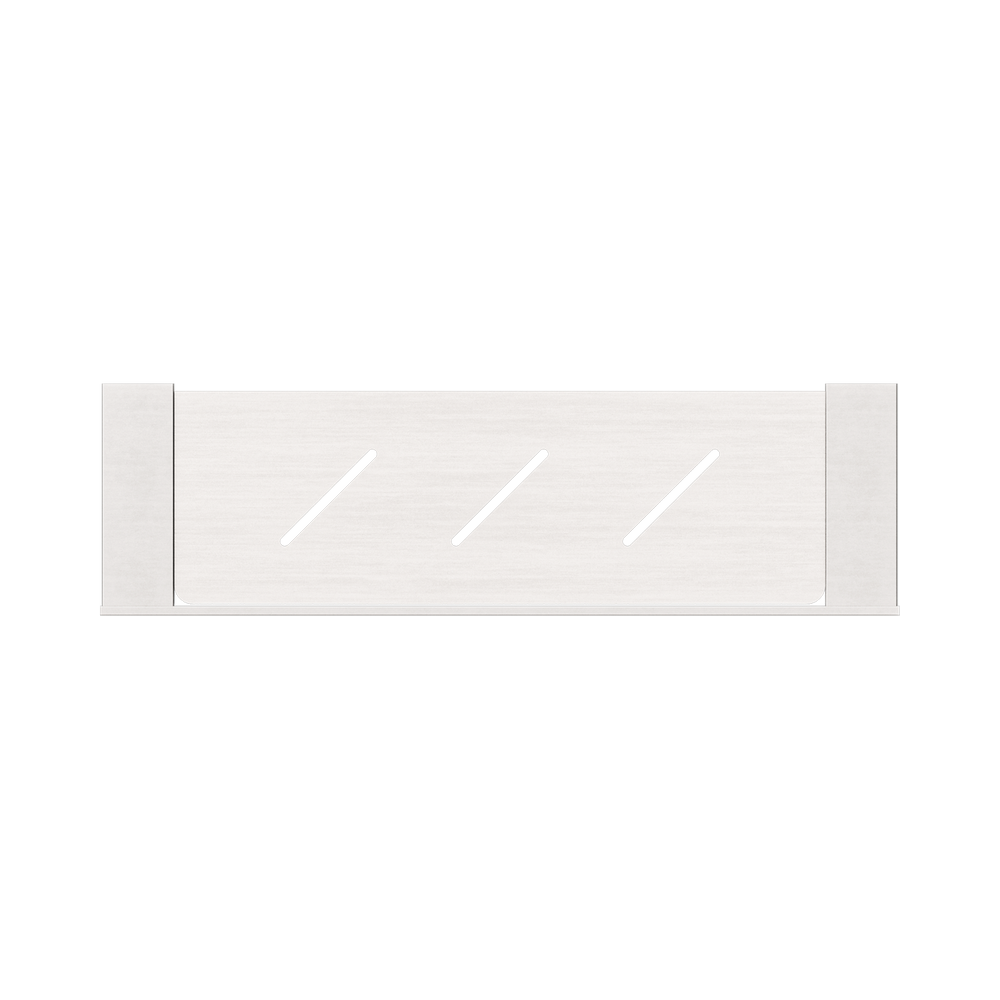NERO CELIA METAL SHELF 381MM BRUSHED NICKEL
