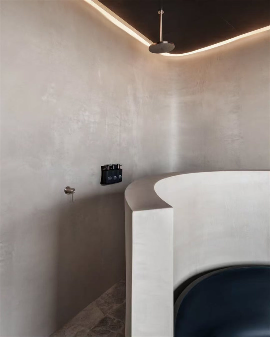 NERO ROUND CEILING SHOWER ARM BRUSHED BRONZE (AVAILABLE IN 150MM AND300MM)