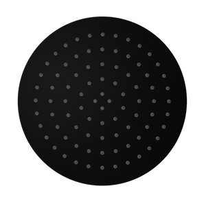 NERO ROUND SHOWER HEAD 250MM MATTE BLACK