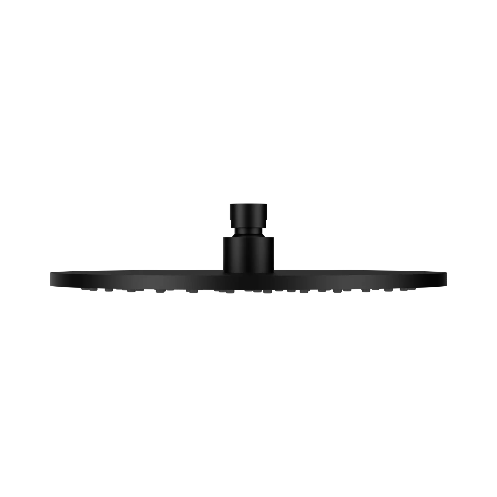 NERO 250MM ROUND METAL SHOWER HEAD II MATTE BLACK image 3