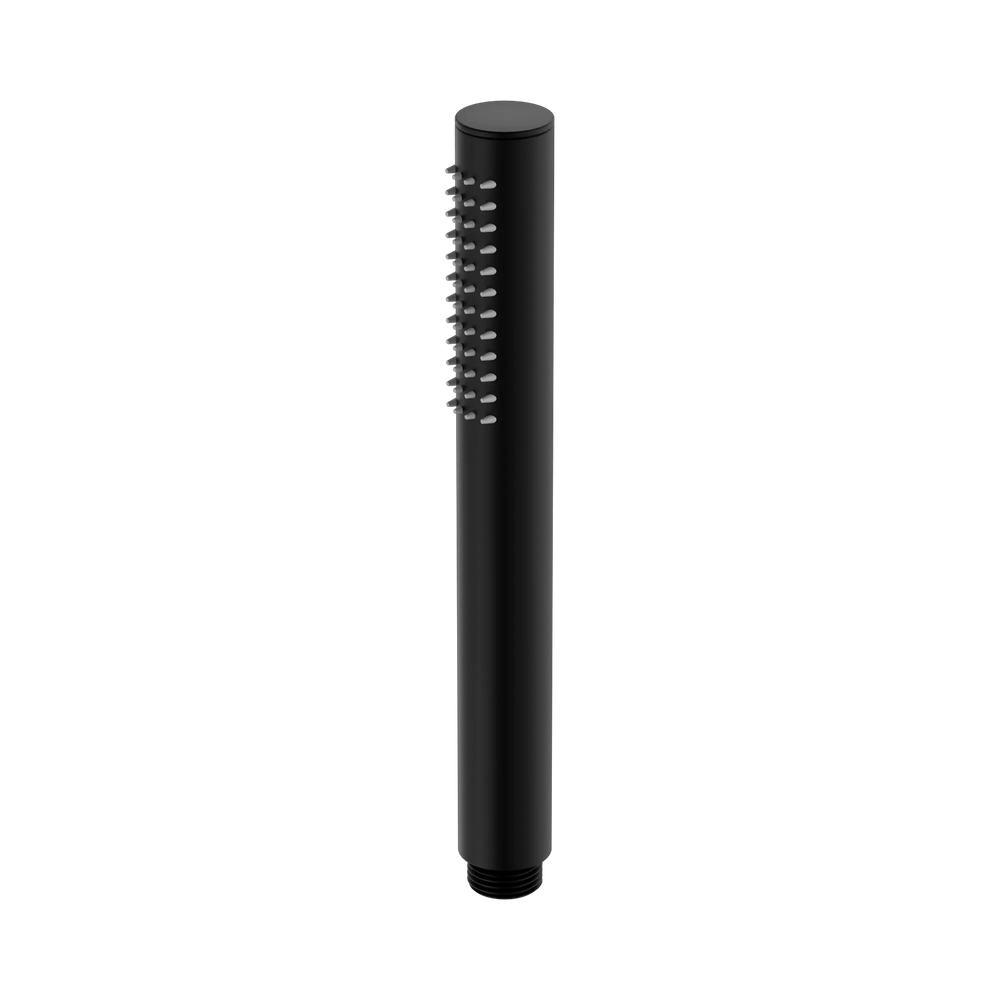 NERO ROUND METAL TUBE HAND SHOWER 226MM MATTE BLACK