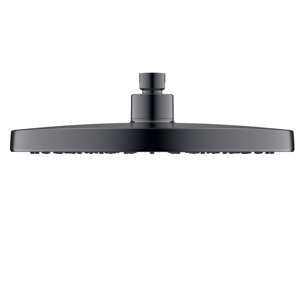 NERO OPAL ROUND SHOWER HEAD 250MM GRAPHITE