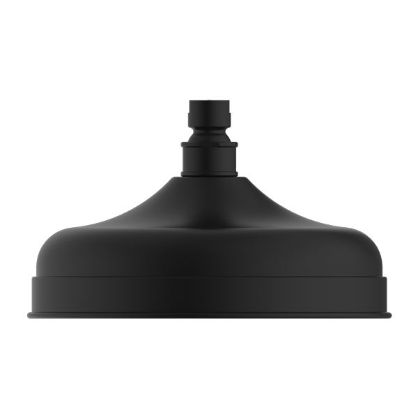 NERO YORK SHOWER HEAD 200MM MATTE BLACK