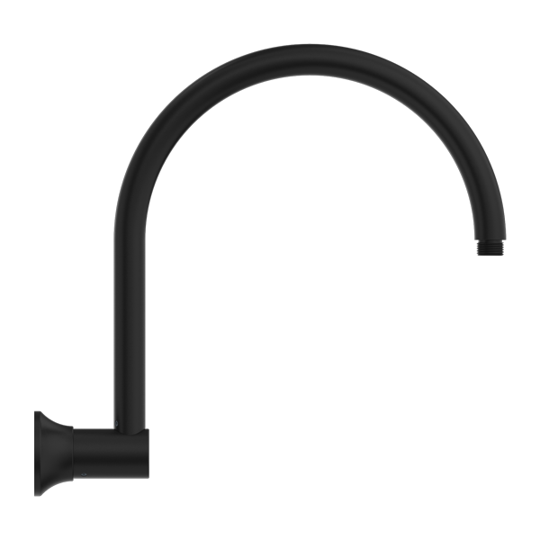 NERO YORK SHOWER ARM 346MM MATTE BLACK