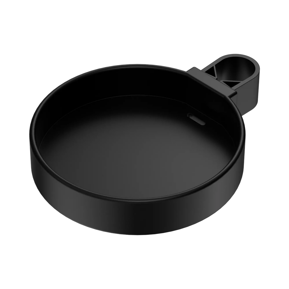 NERO RAIL SHOWER SOAP DISH FOR 22MM SHOWER BAR MATTE BLACK 142MM