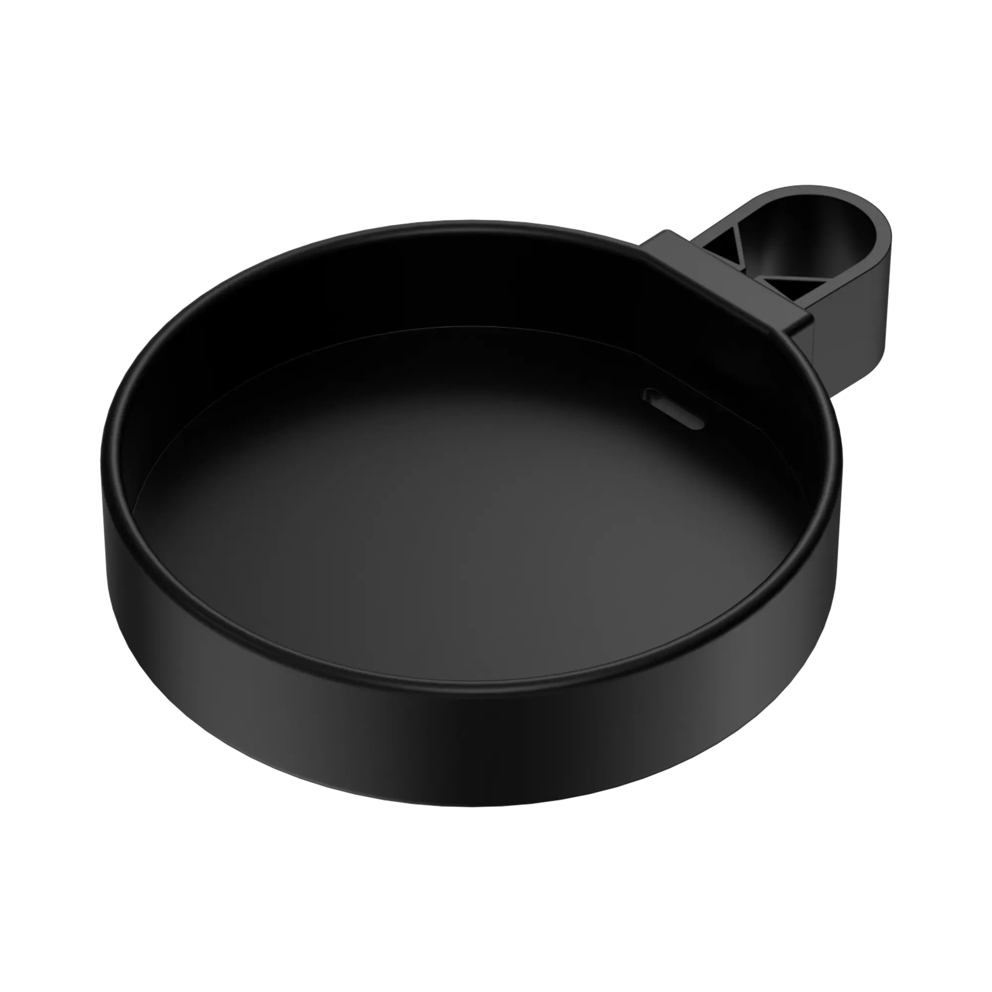NERO RAIL SHOWER SOAP DISH FOR 22MM SHOWER BAR MATTE BLACK 142MM