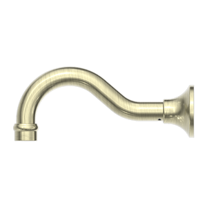 NERO YORK BASIN/ BATH SPOUT 206MM AGED BRASS