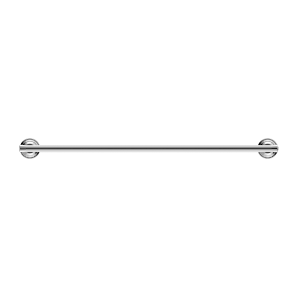 NERO YORK NON-HEATED DOUBLE TOWEL RAIL 600MM CHROME