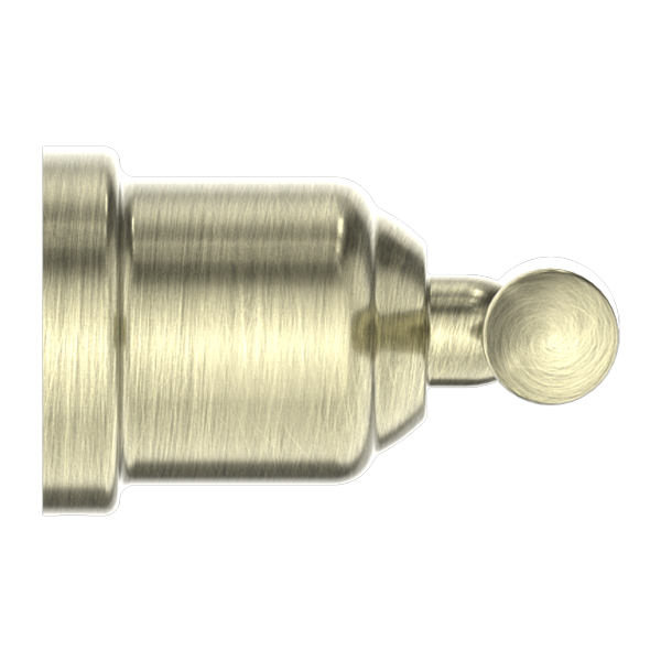 NERO YORK ROBE HOOK 80MM AGED BRASS