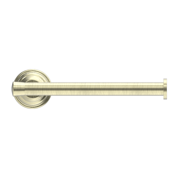 NERO YORK TOILET ROLL HOLDER 187MM AGED BRASS