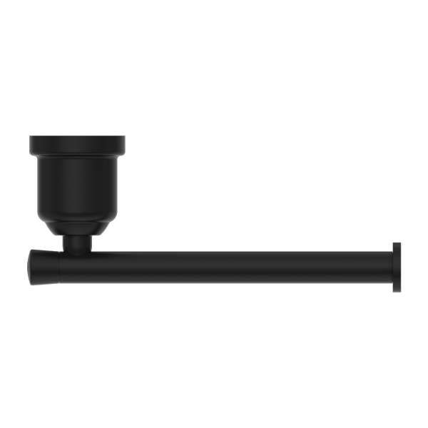 NERO YORK TOILET ROLL HOLDER 187MM MATTE BLACK