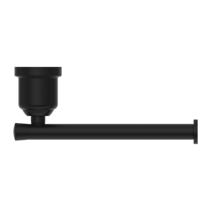 NERO YORK TOILET ROLL HOLDER 187MM MATTE BLACK