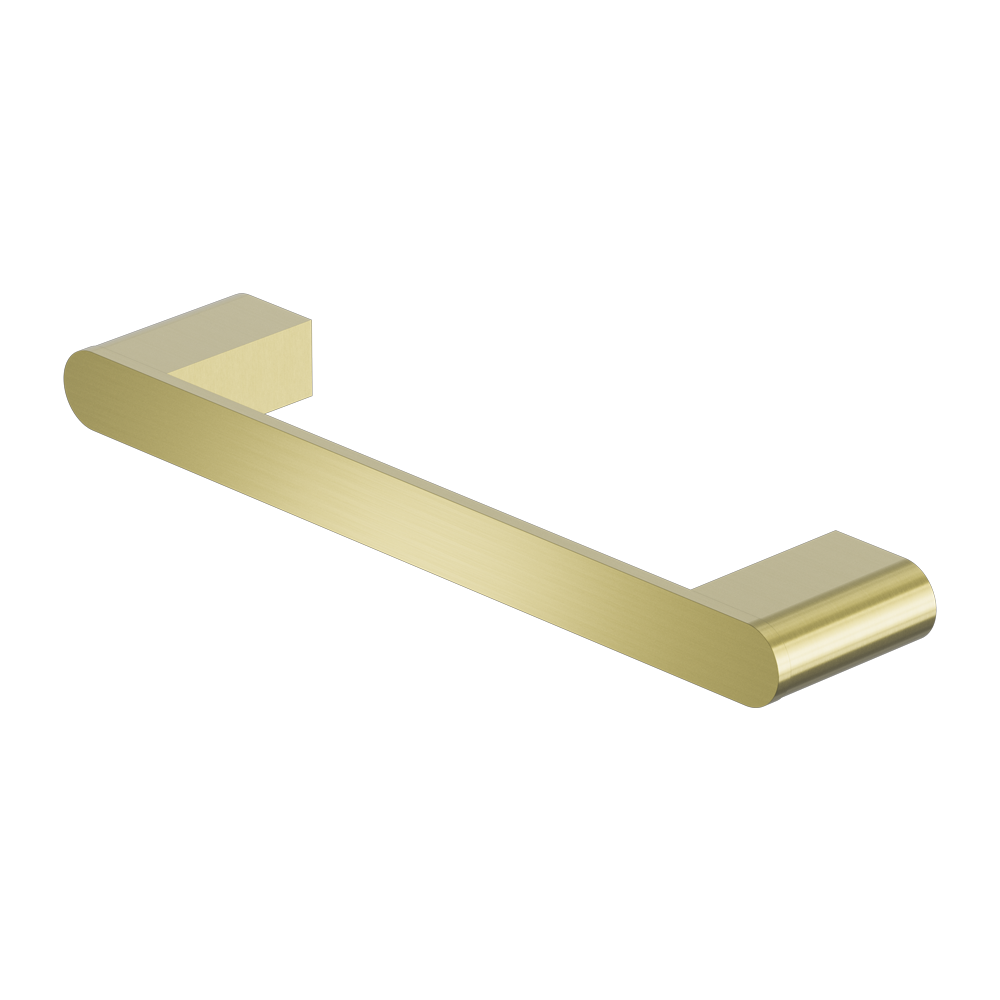 NERO BIANCA HAND TOWEL RAIL 300MM BRUSHED GOLD