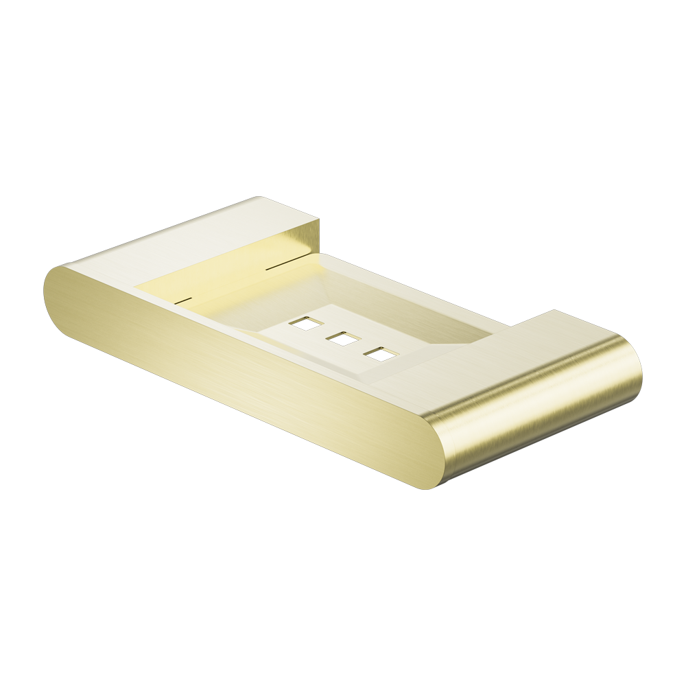 NERO BIANCA SOAP DISH HOLDER 193MM BRUSHED GOLD