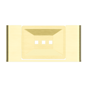 NERO BIANCA SOAP DISH HOLDER 193MM BRUSHED GOLD